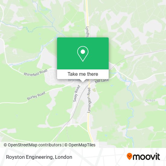 Royston Engineering map