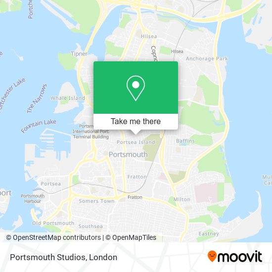 Portsmouth Studios map