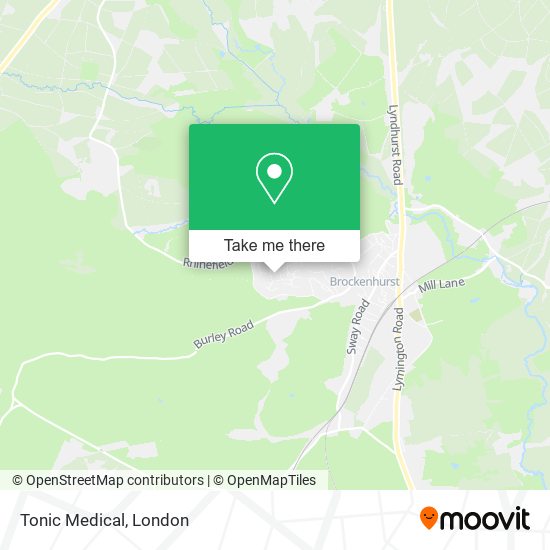 Tonic Medical map