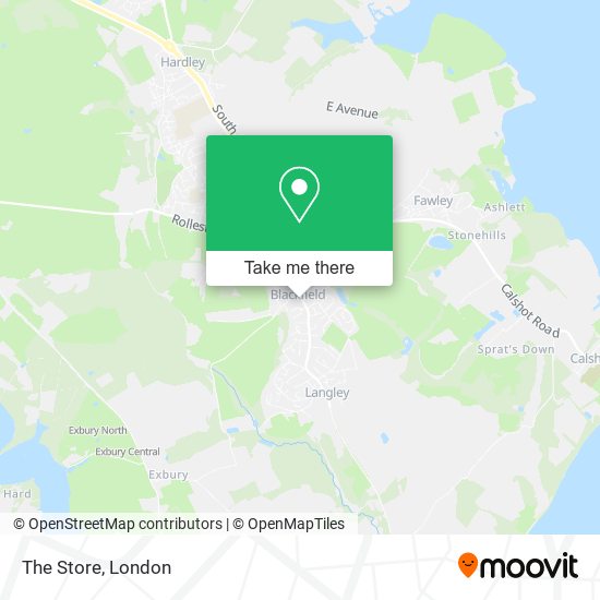 The Store map