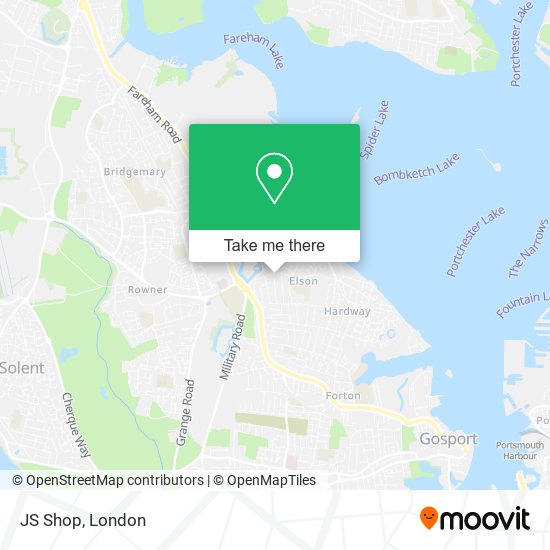 JS Shop map
