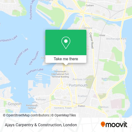 Ajays Carpentry & Construction map
