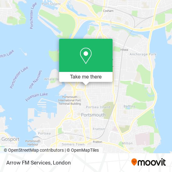 Arrow FM Services map