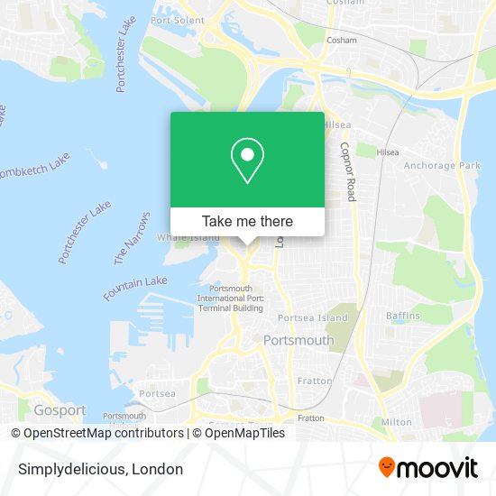 Simplydelicious map