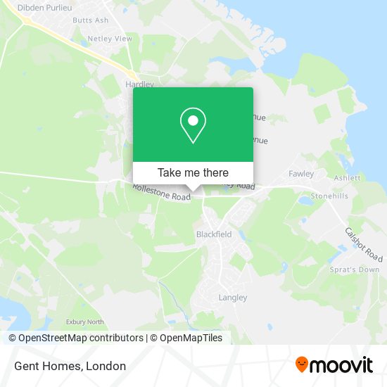 Gent Homes map