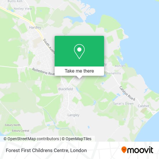 Forest First Childrens Centre map