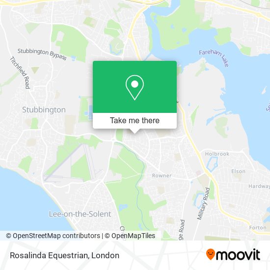 Rosalinda Equestrian map