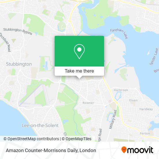 Amazon Counter-Morrisons Daily map
