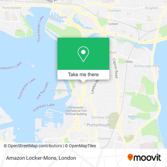 Amazon Locker-Mons map