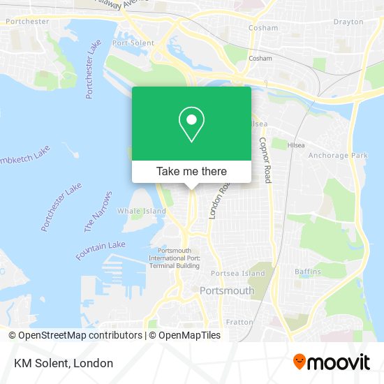 KM Solent map