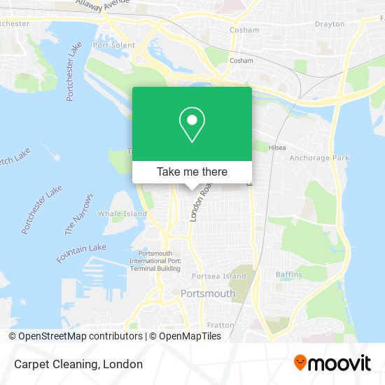 Carpet Cleaning map