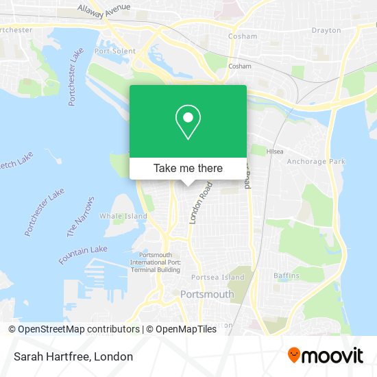 Sarah Hartfree map