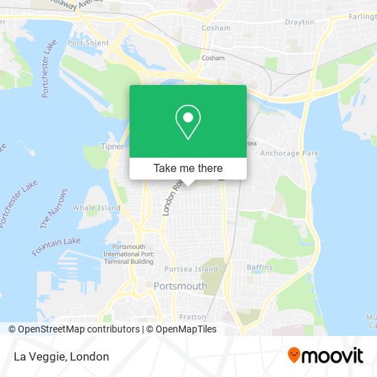 La Veggie map