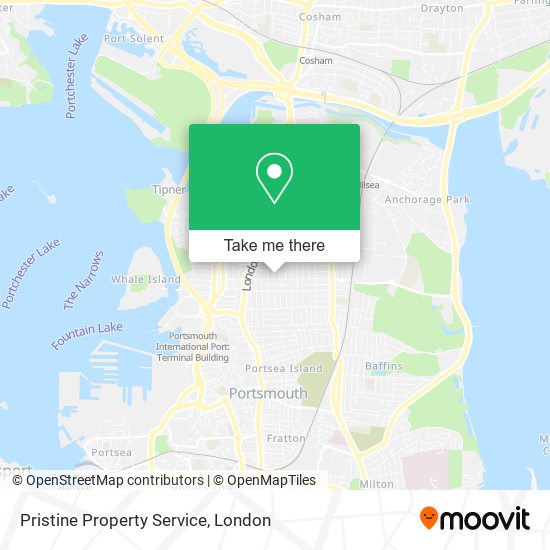 Pristine Property Service map