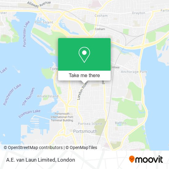 A.E. van Laun Limited map