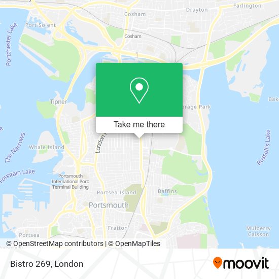 Bistro 269 map