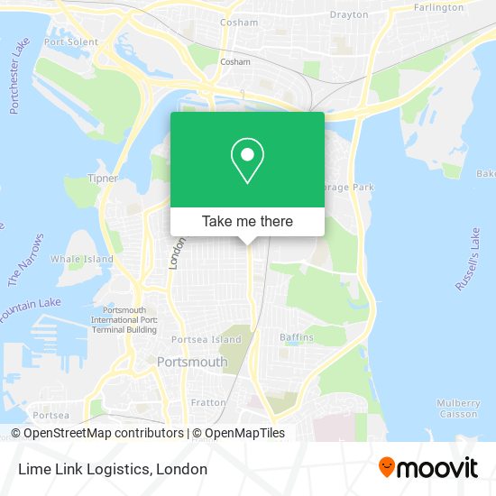 Lime Link Logistics map