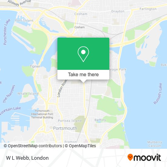 W L Webb map