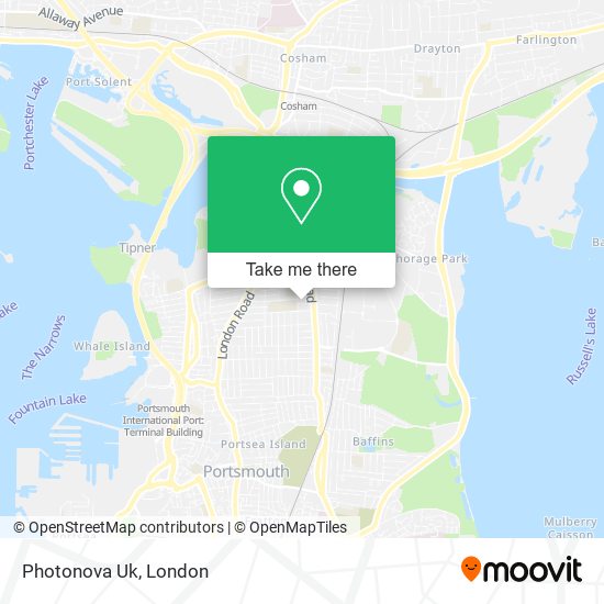 Photonova Uk map