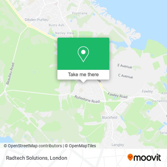 Radtech Solutions map