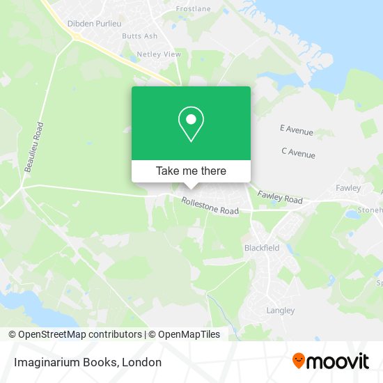 Imaginarium Books map
