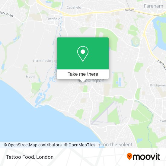 Tattoo Food map