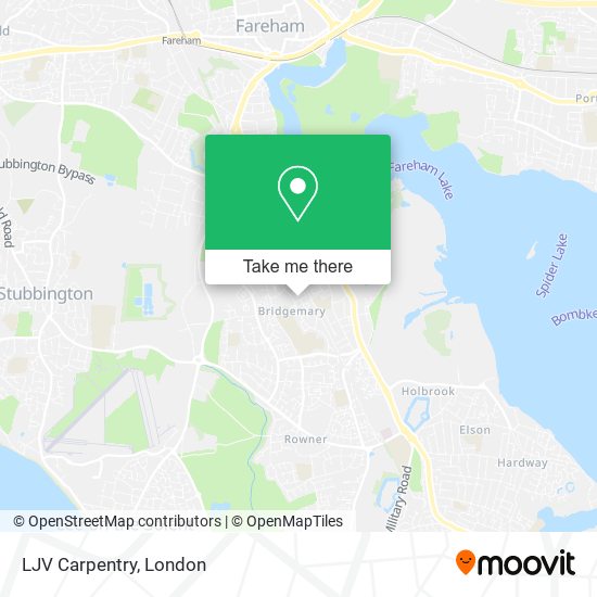 LJV Carpentry map