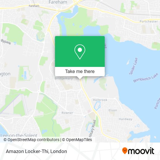 Amazon Locker-Thi map