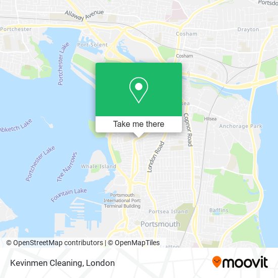 Kevinmen Cleaning map