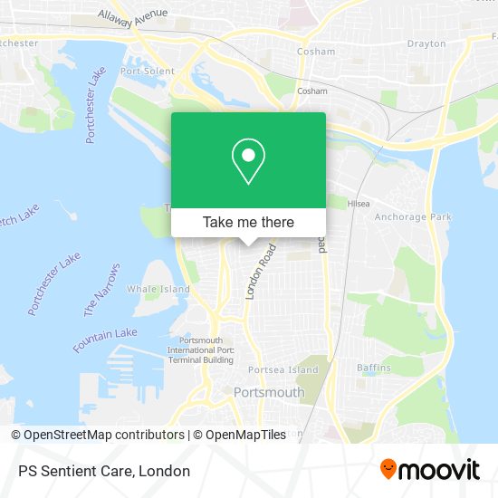 PS Sentient Care map