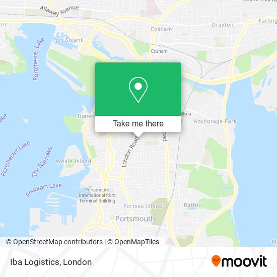 Iba Logistics map
