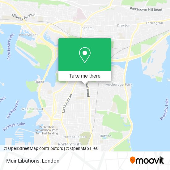 Muir Libations map