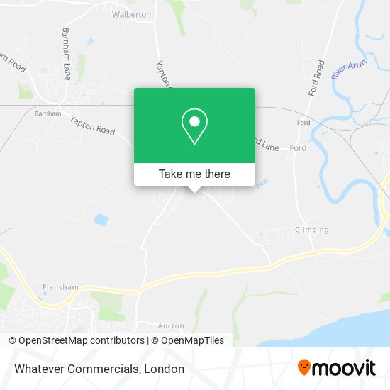Whatever Commercials map