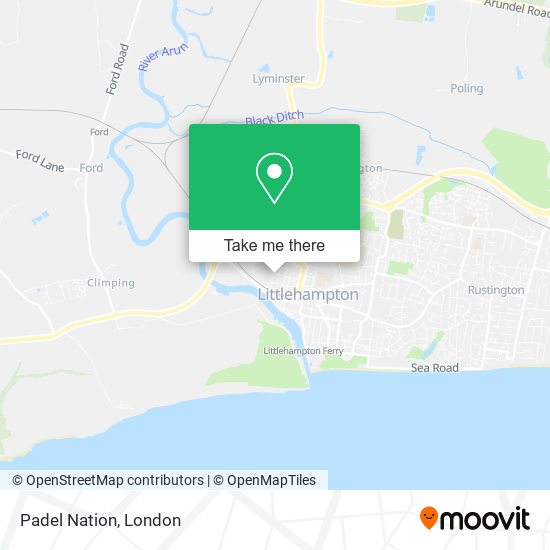 Padel Nation map