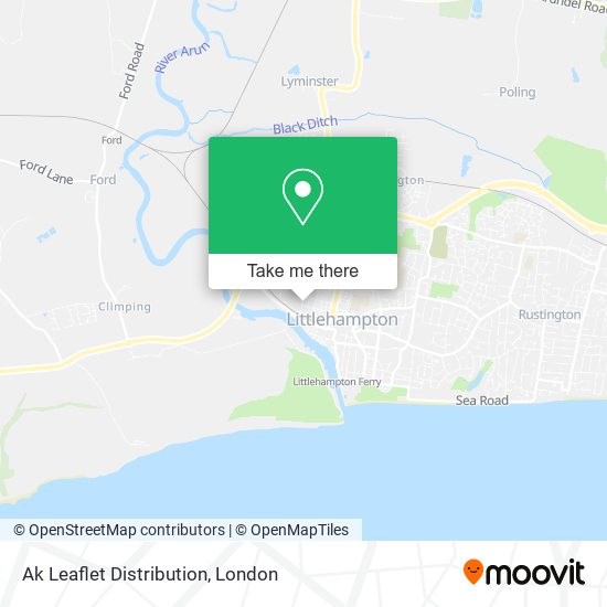 Ak Leaflet Distribution map
