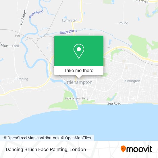 Dancing Brush Face Painting map