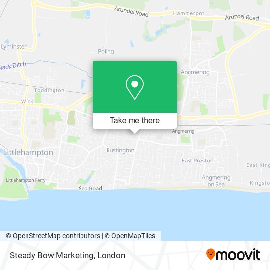Steady Bow Marketing map