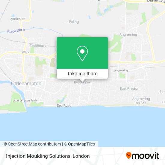 Injection Moulding Solutions map