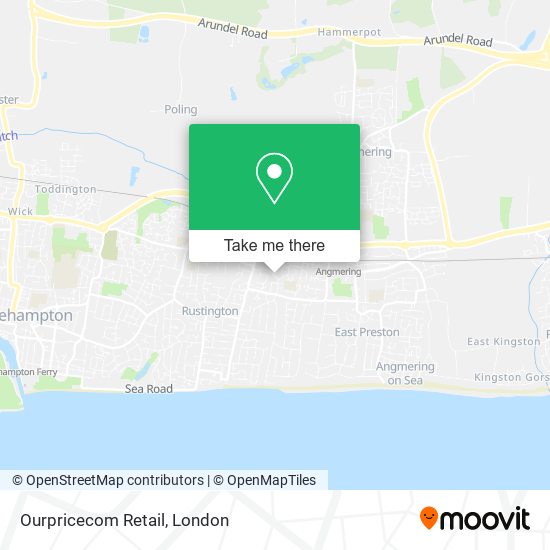 Ourpricecom Retail map