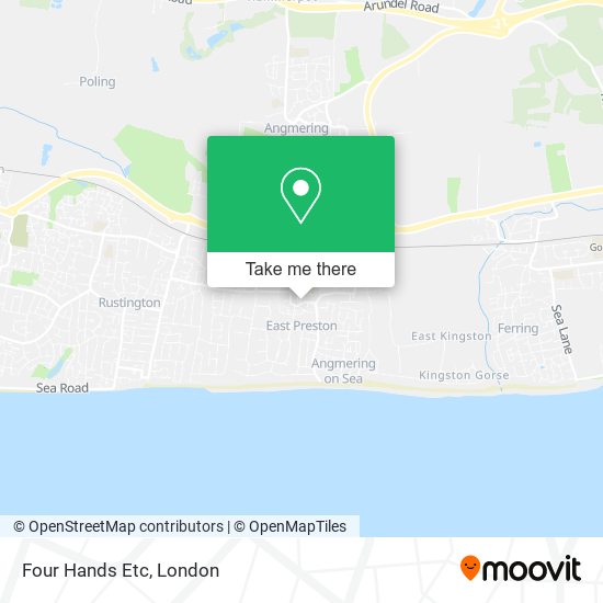 Four Hands Etc map