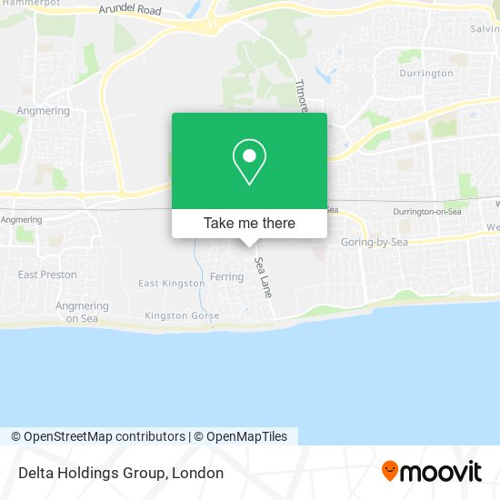 Delta Holdings Group map