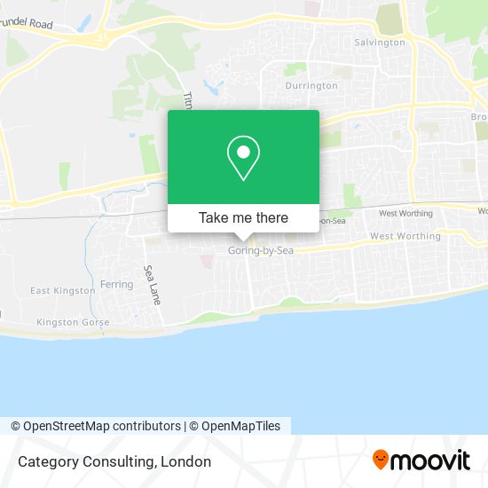 Category Consulting map