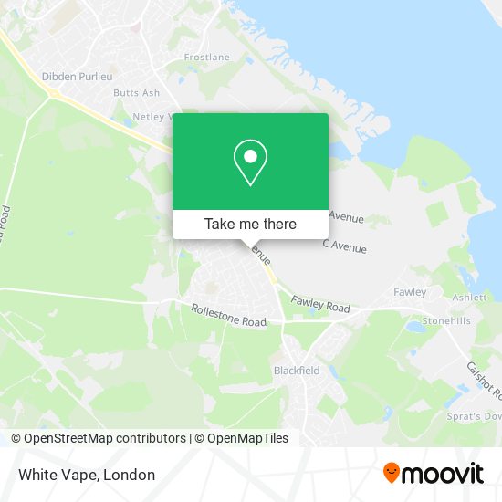 White Vape map
