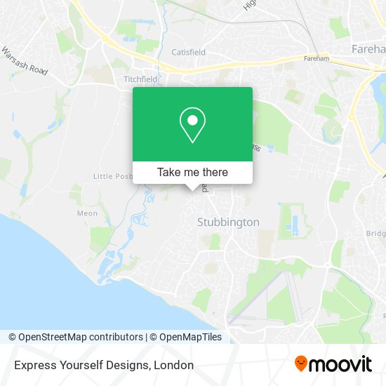 Express Yourself Designs map