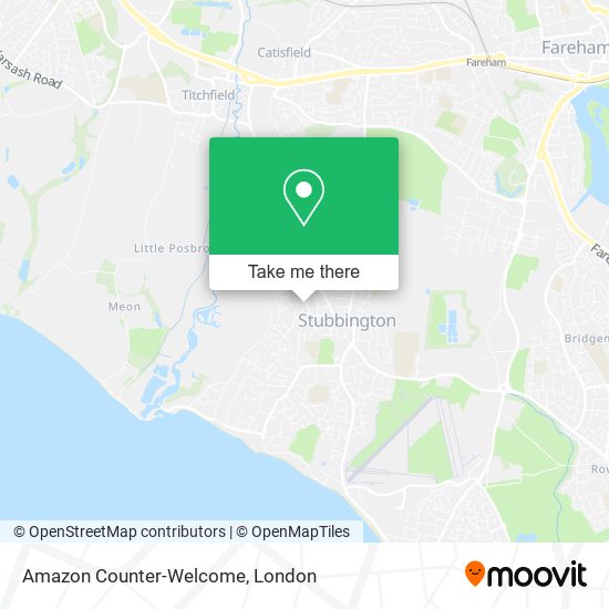 Amazon Counter-Welcome map