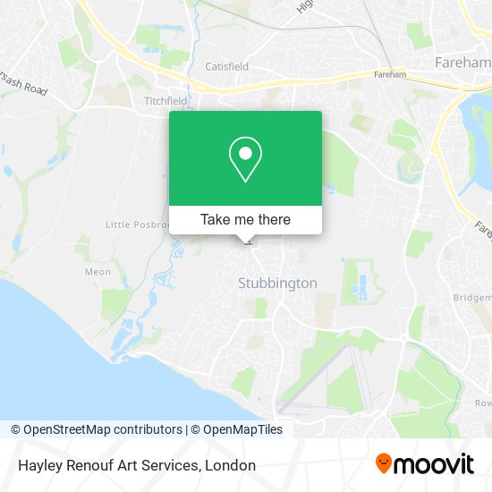 Hayley Renouf Art Services map