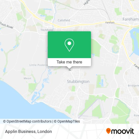 Applin Business map