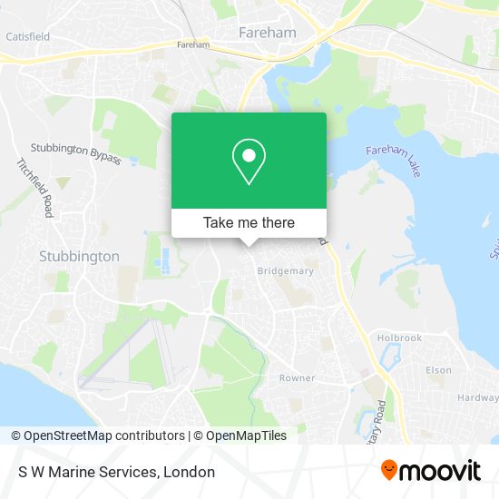 S W Marine Services map