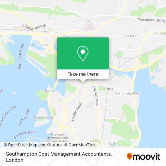 Southampton Cost Management Accountants map