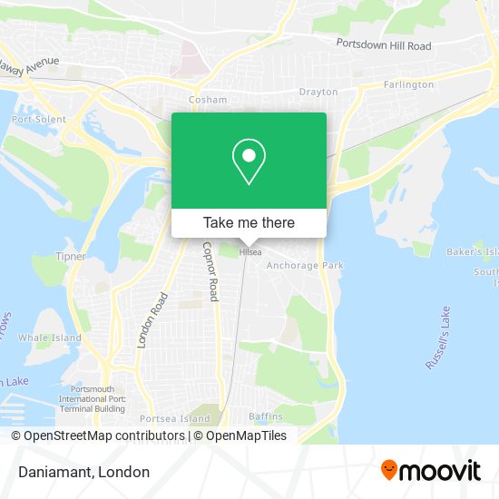 Daniamant map